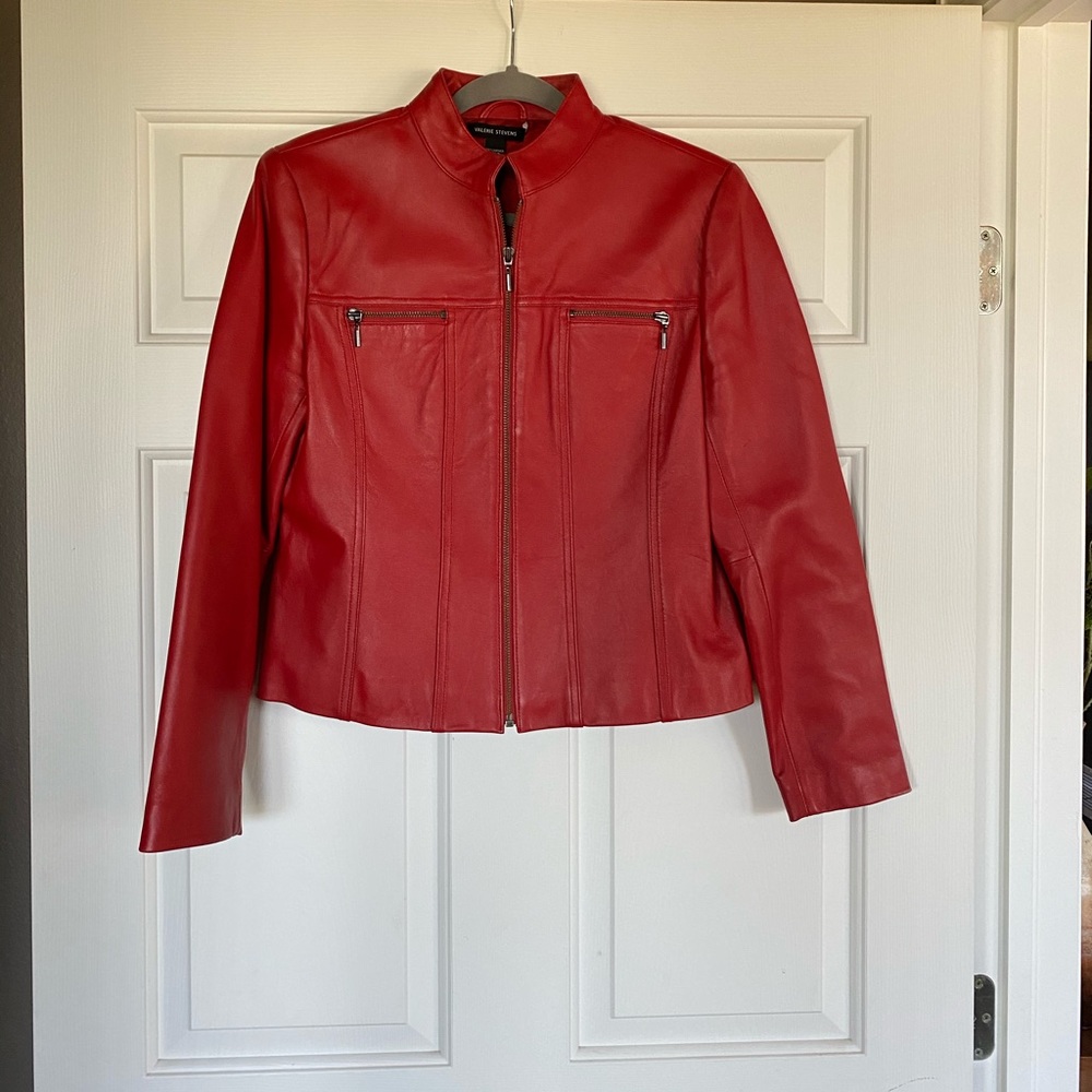 Valerie Stevens Leather Jacket